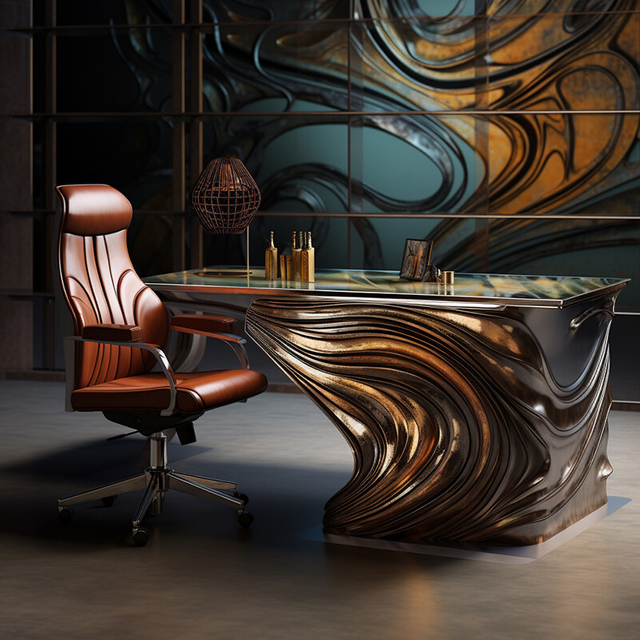 Stainless Steel Art Desk Furniture