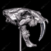 Artistic Sculpture of The Saber-toothed Tiger Skull