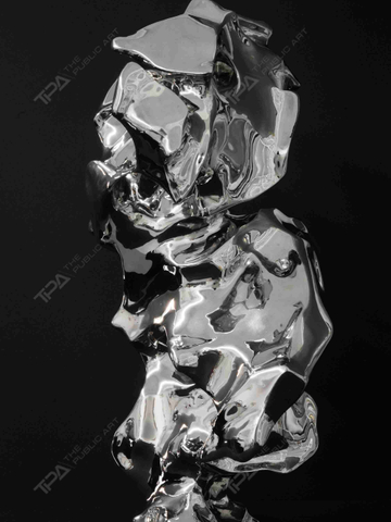 Mirror-finished Taihu Stone Sculpture