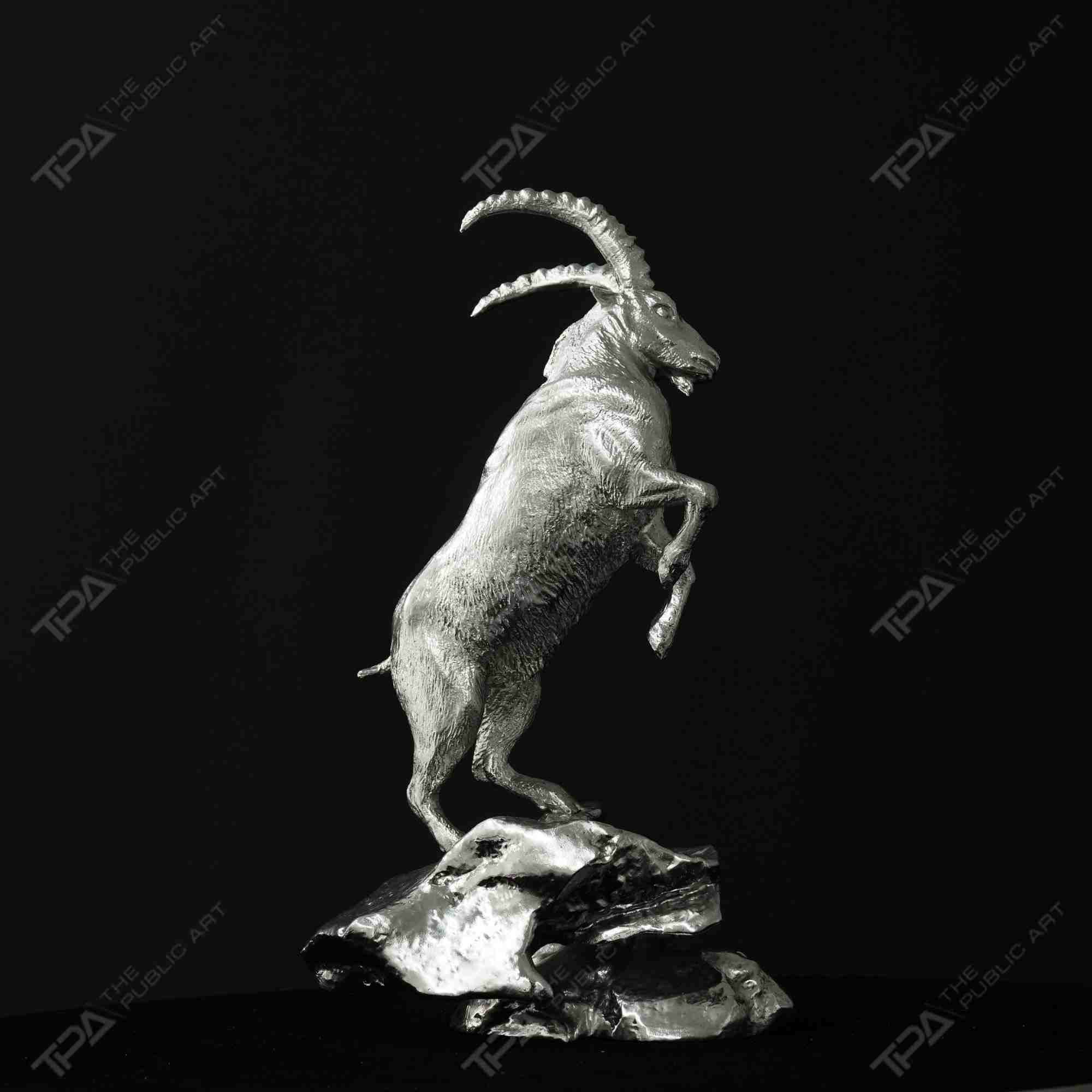 Leading Sheep Art Sculpture