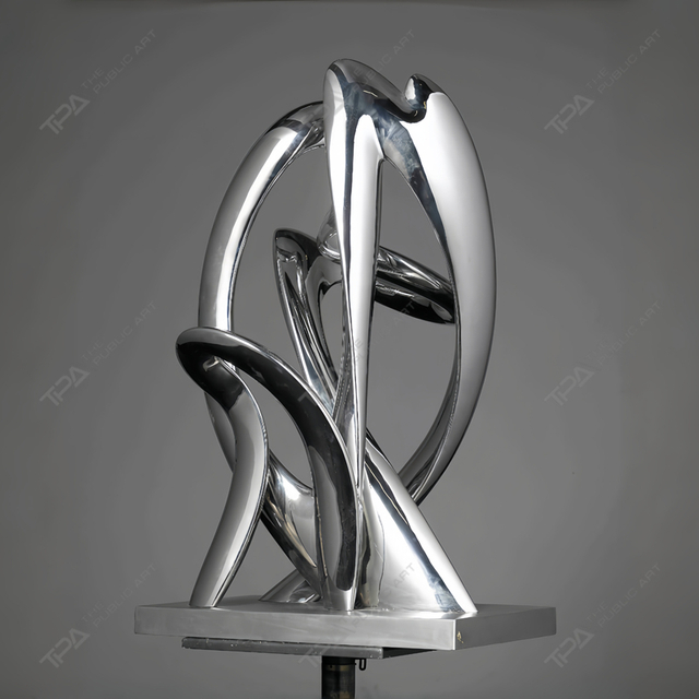 Custom Stainless Steel Sculpture Repeating