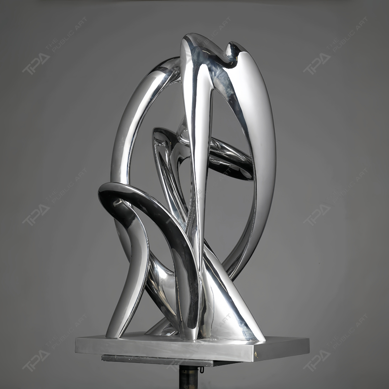 Custom Stainless Steel Sculpture Repeating