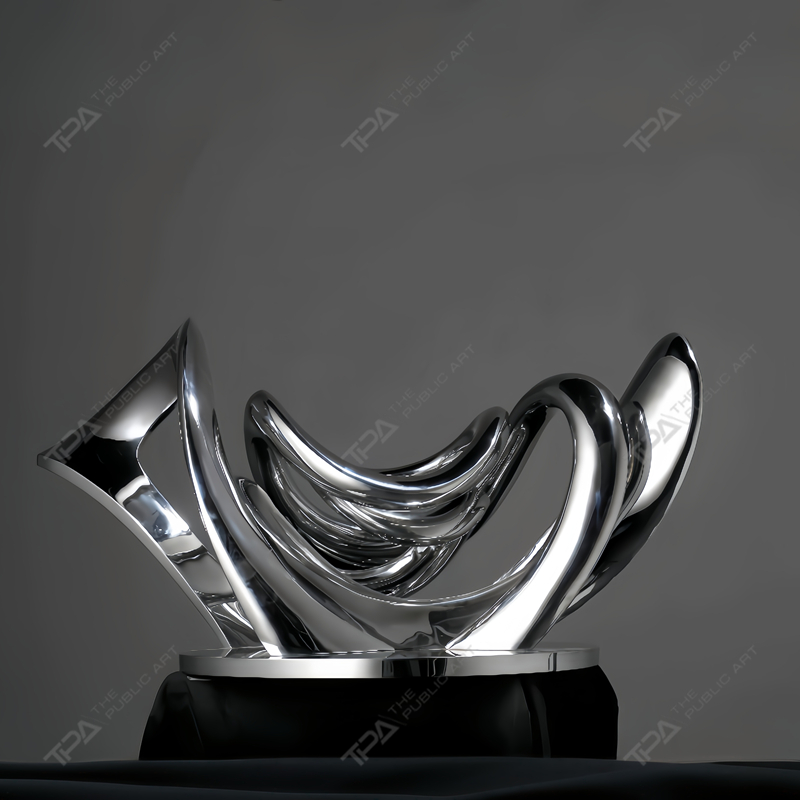 Stainless Steel Sculpture Gathering