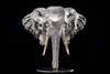 Elephant Head Craft Sculpture