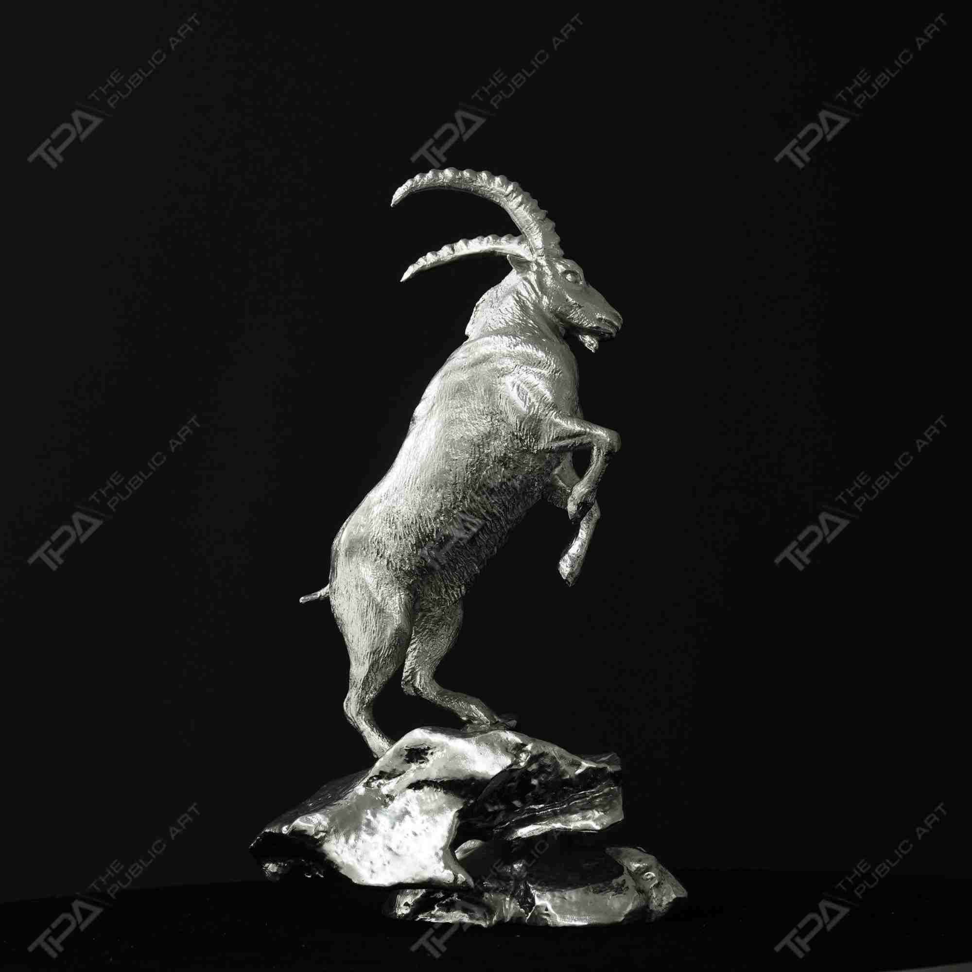 Leading Sheep Art Sculpture