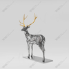 Artistic Fawn Sculpture of The Melodious Call of Deer