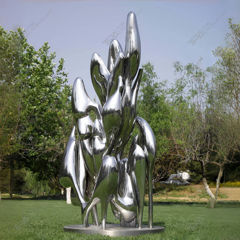 Stainless Steel Art Work Stars in The Milky Way