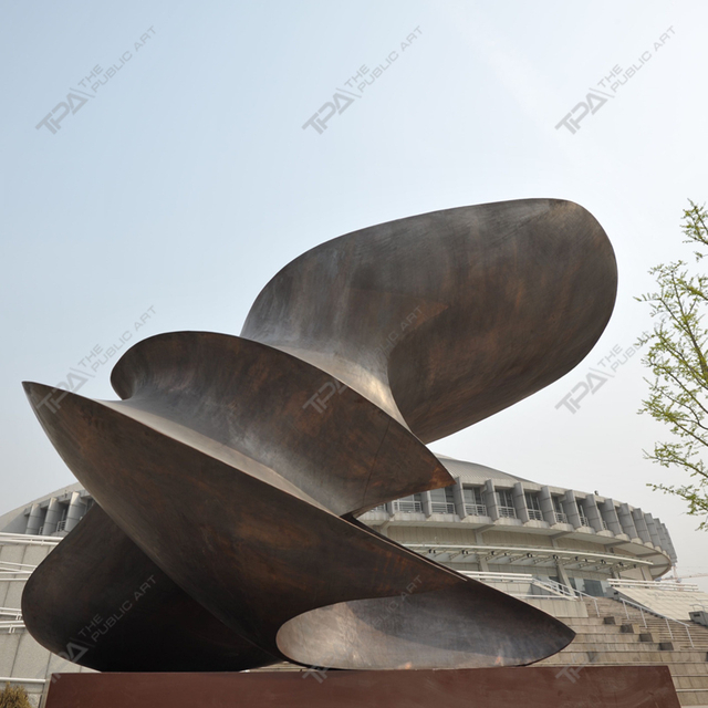 Copper Sculpture Horizon for Collection