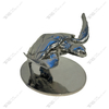 Artistic Stainless Steel Turtle Sculpture