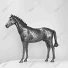 The Sculpture of "Horse To Success"