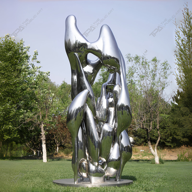 Stainless Steel Art Work Stars in The Milky Way