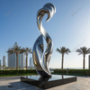 Polished Stainless Steel Urban Sculpture