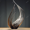 Home Decorative Metal Sculpture Ornament