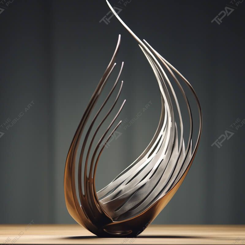 Home Decorative Metal Sculpture Ornament