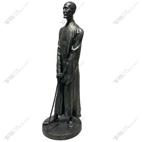 Stainless Steel Sculpture of Master Hongyi