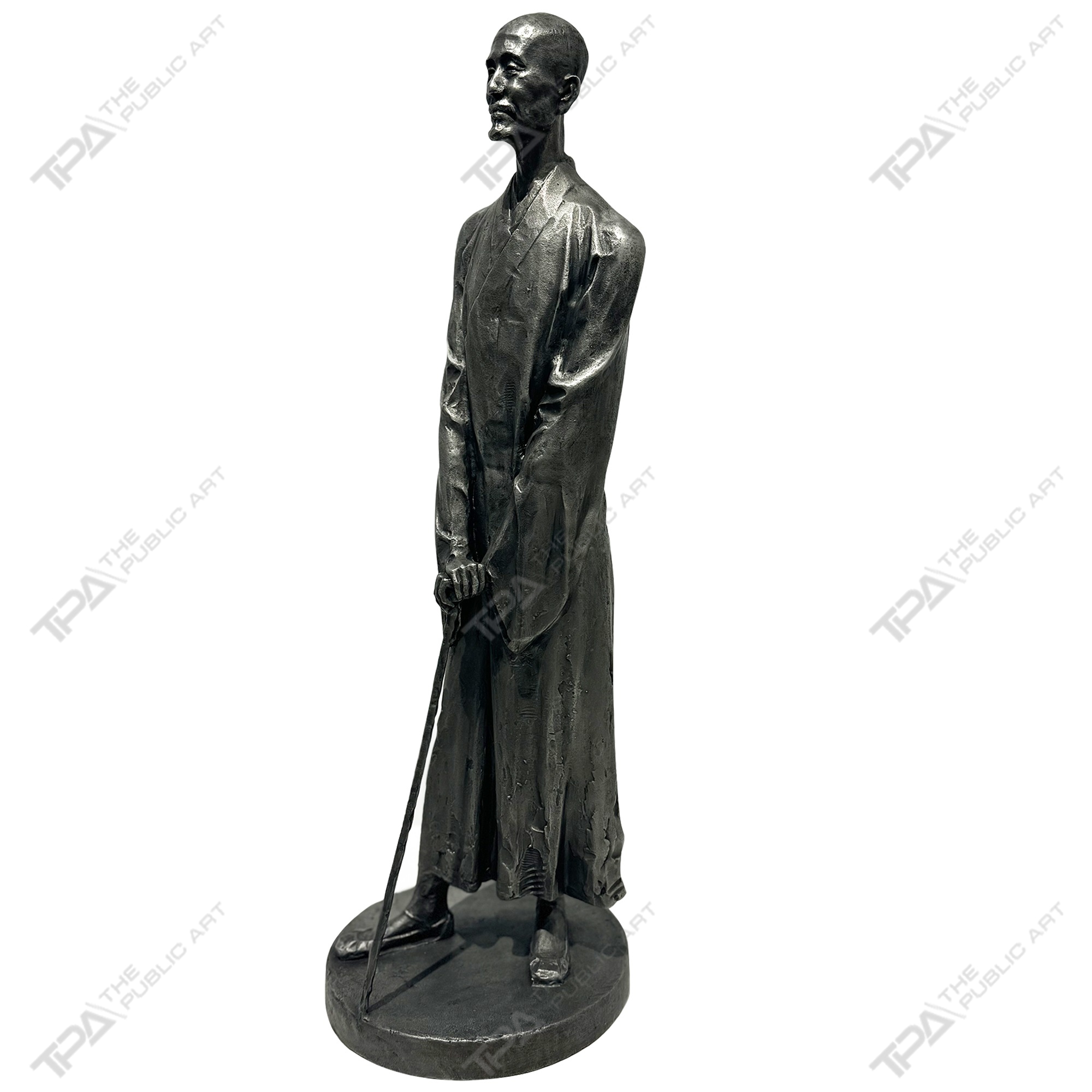 Stainless Steel Sculpture of Master Hongyi