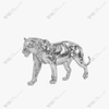 Stainless Steel Tiger Art Sculpture