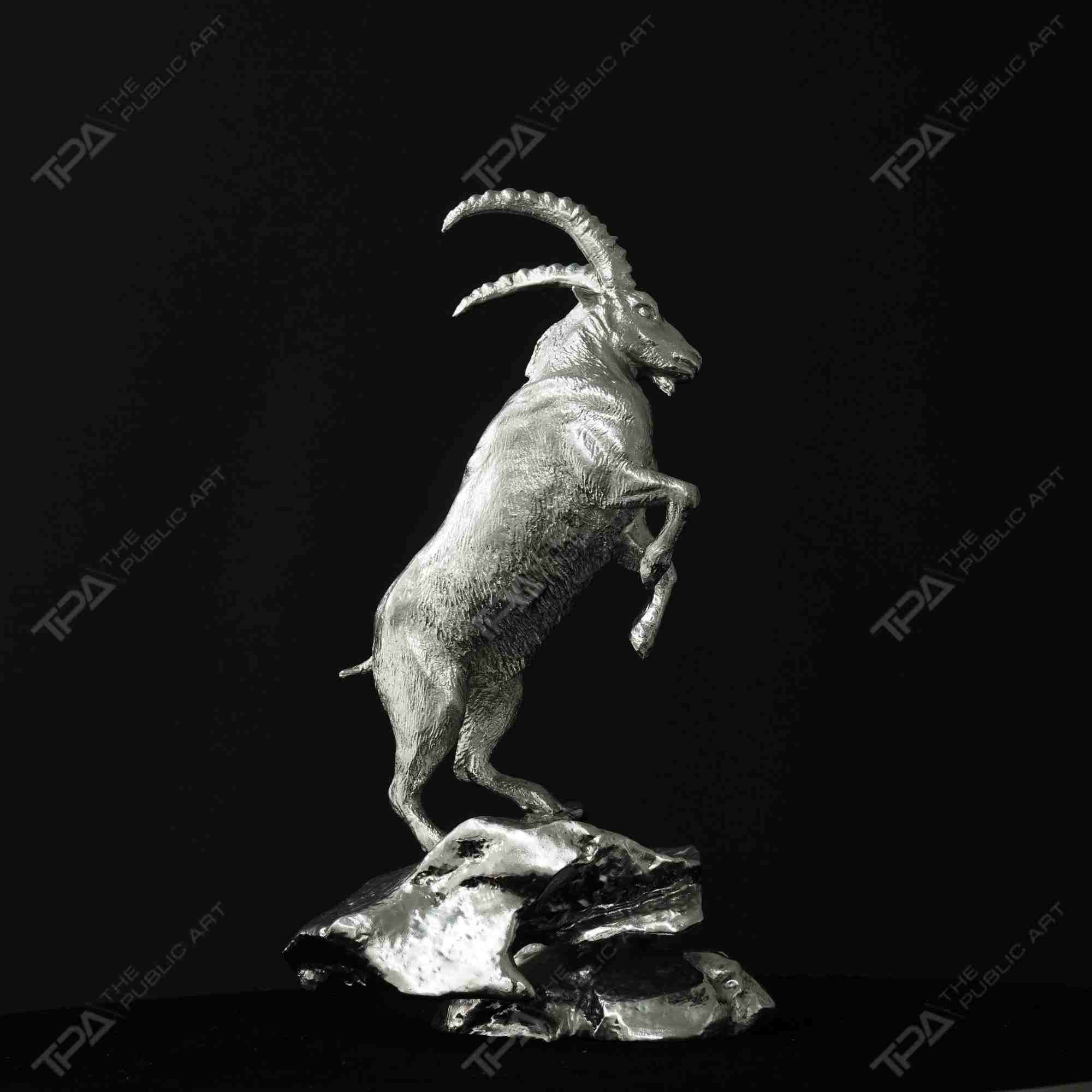 Leading Sheep Art Sculpture