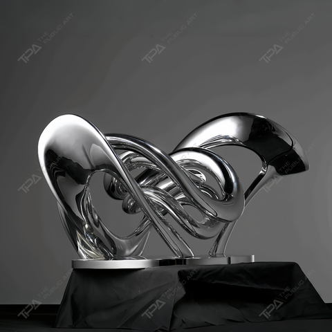 Stainless Steel Sculpture Gathering