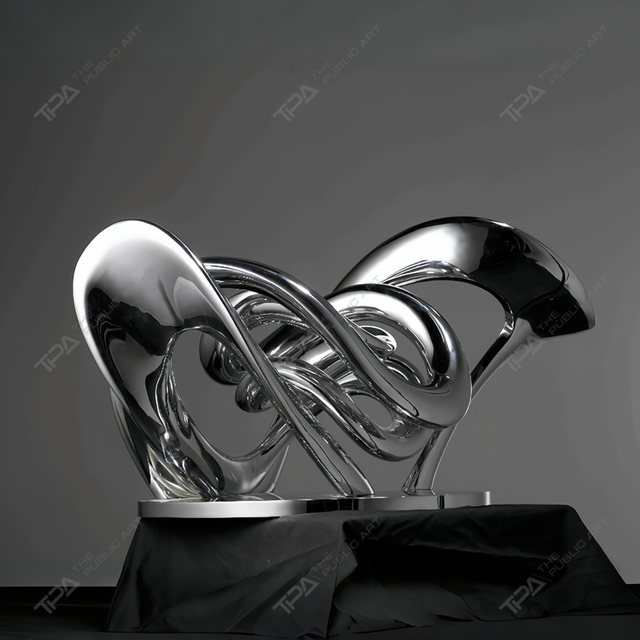Stainless Steel Sculpture Gathering