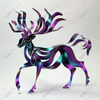 Slatted Design Animal Sculpture Deer