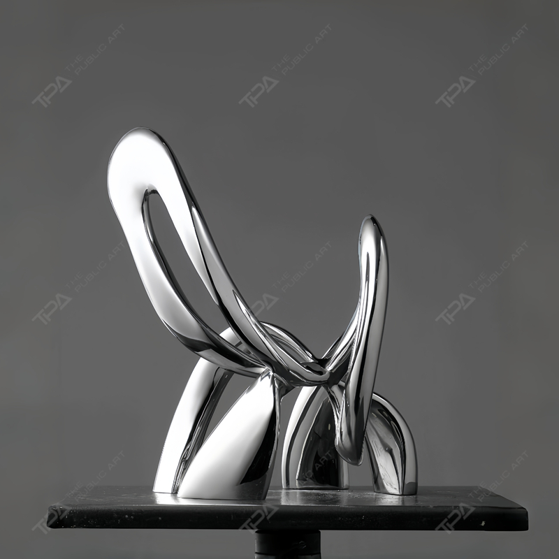 Stainless Steel Sculpture Flowers Like Dream