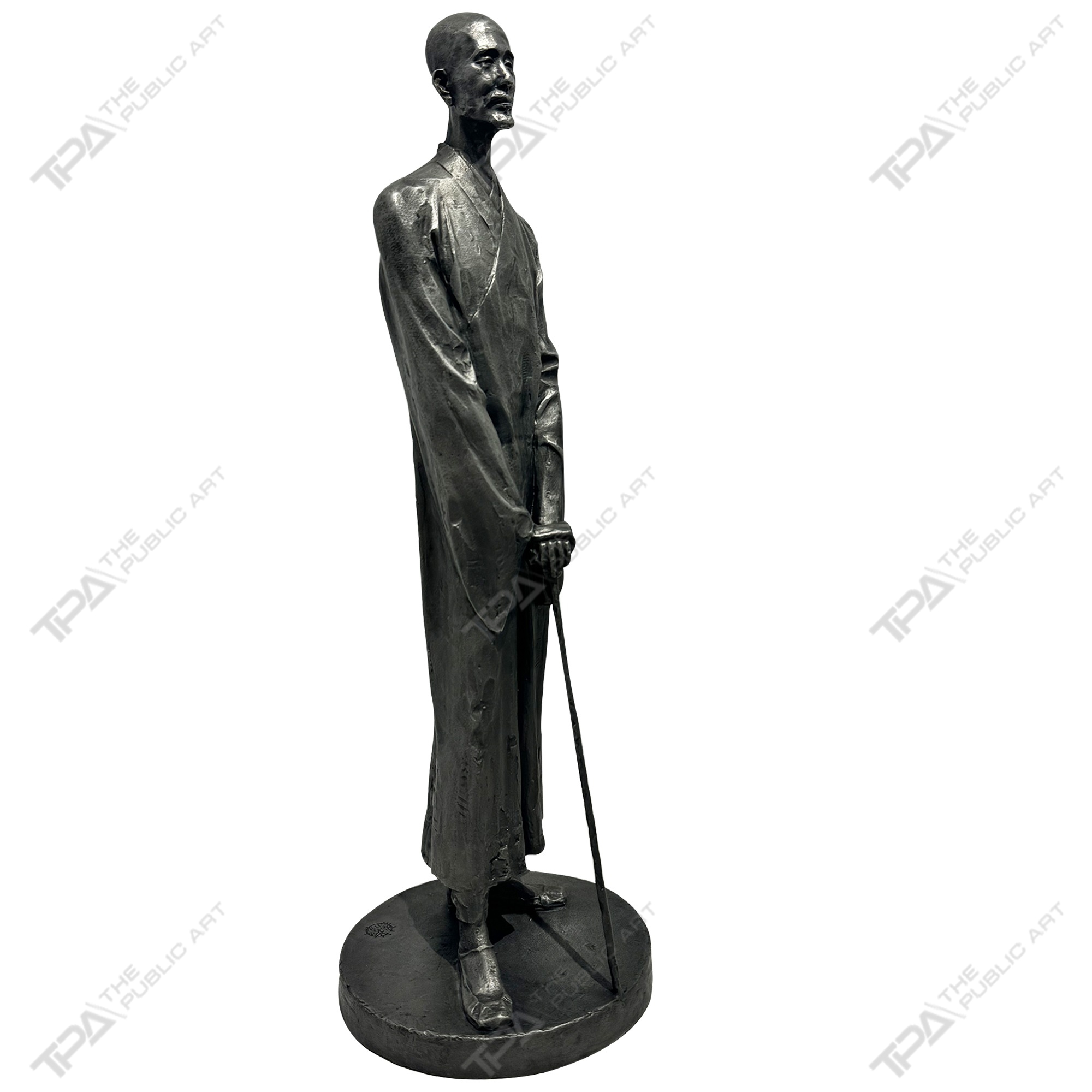 Stainless Steel Sculpture of Master Hongyi