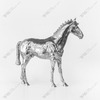 The Sculpture of "Horse To Success"