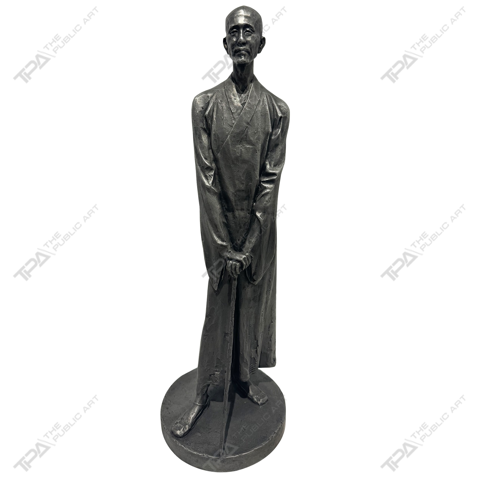Stainless Steel Sculpture of Master Hongyi