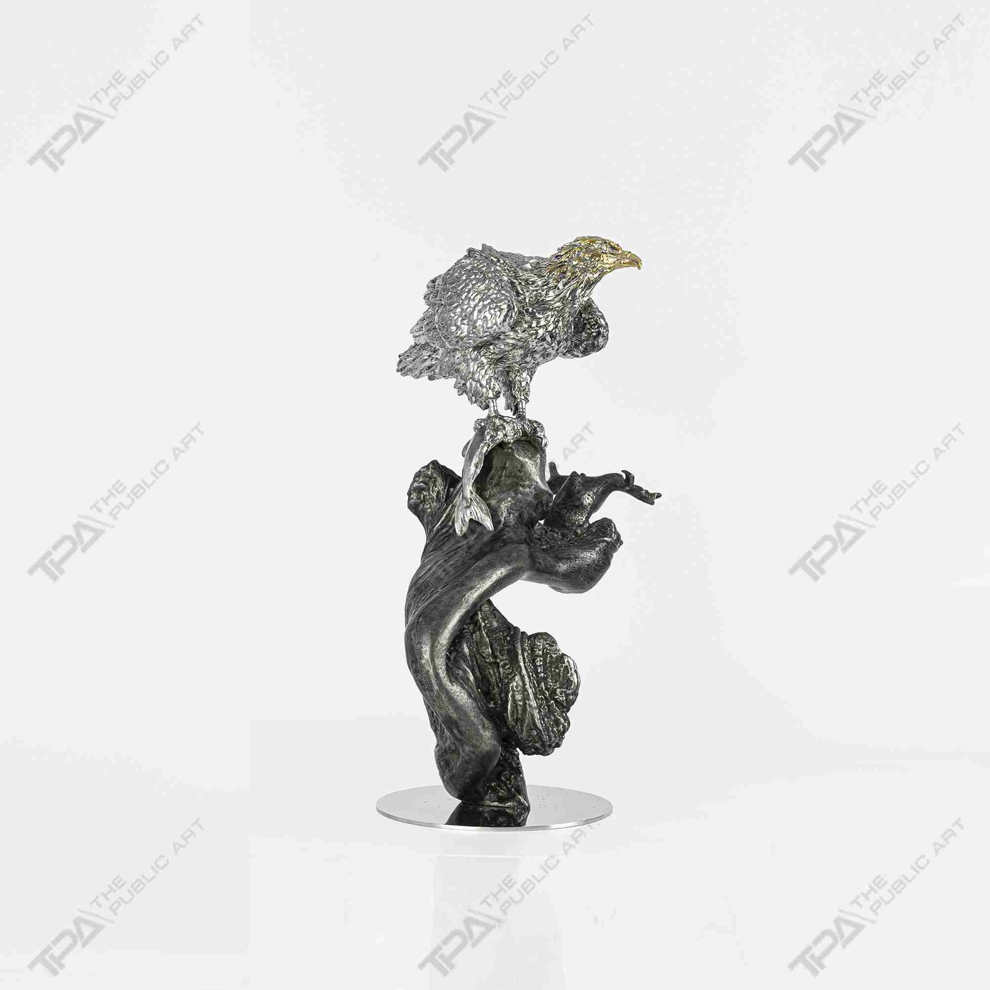 Golden Eagle Sculpture