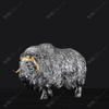 Musk Ox Art Sculpture 