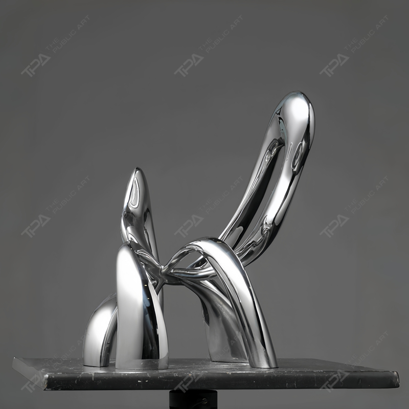 Stainless Steel Sculpture Flowers Like Dream