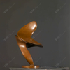 Bronze Sculpture Flying Like A Startled Swan