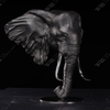 Elephant Head Craft Sculpture