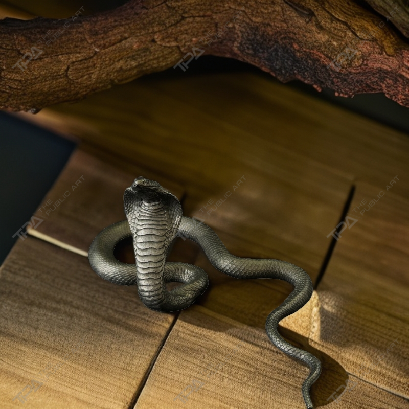 Cobra Art Sculpture