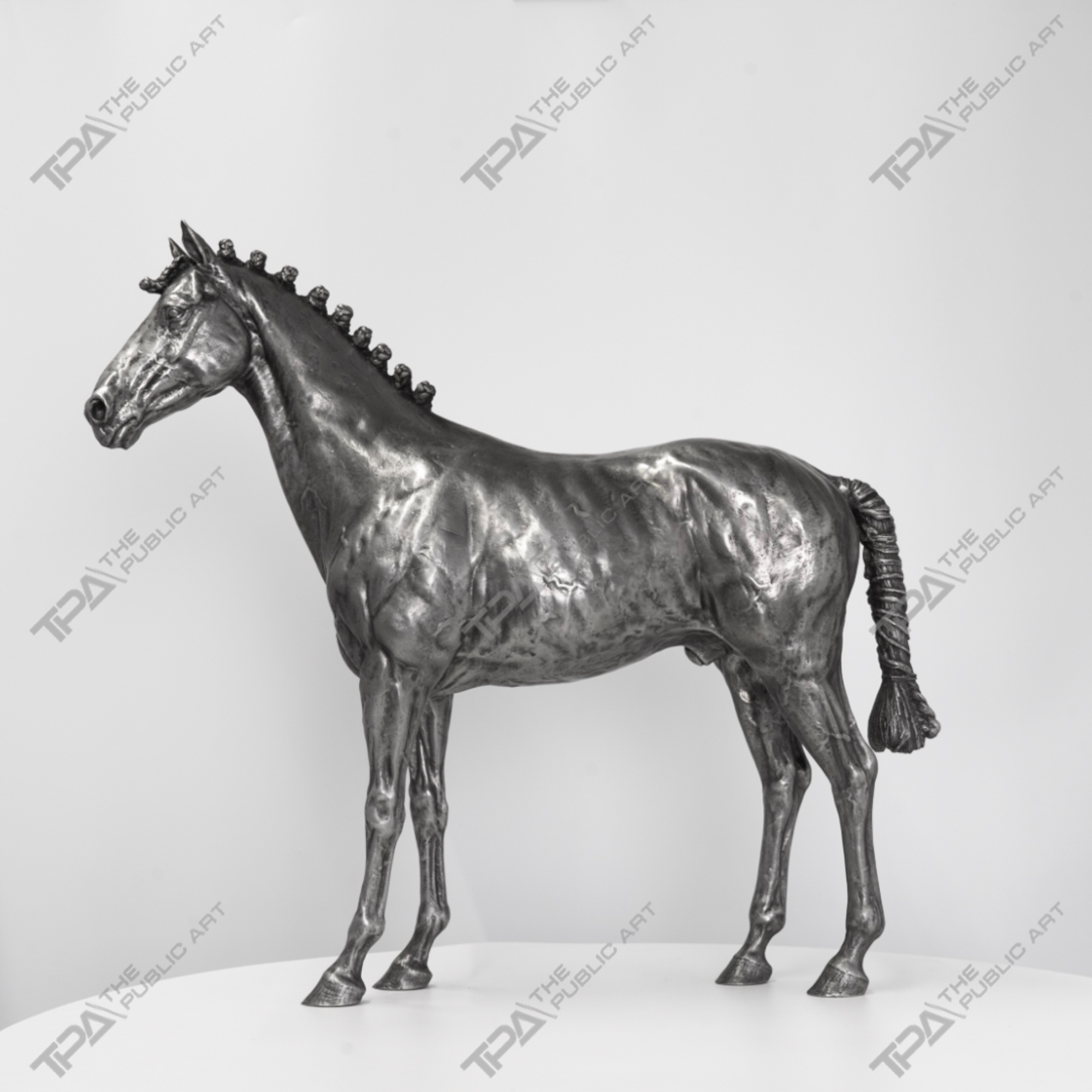 The Sculpture of "Horse To Success"