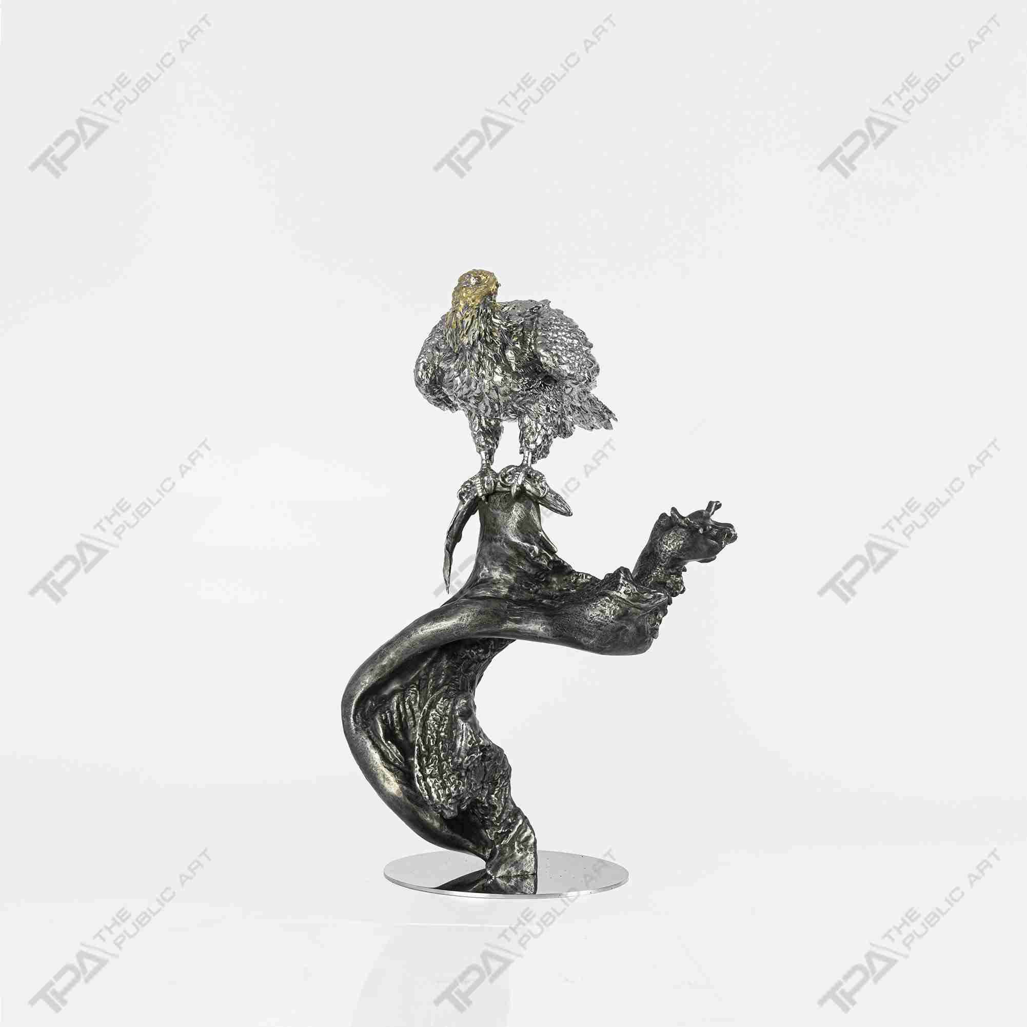 Golden Eagle Sculpture