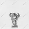 The Version of The Asian Female Elephant with A Base