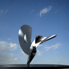Stainless Steel Sculpture Drizzle with the Wind