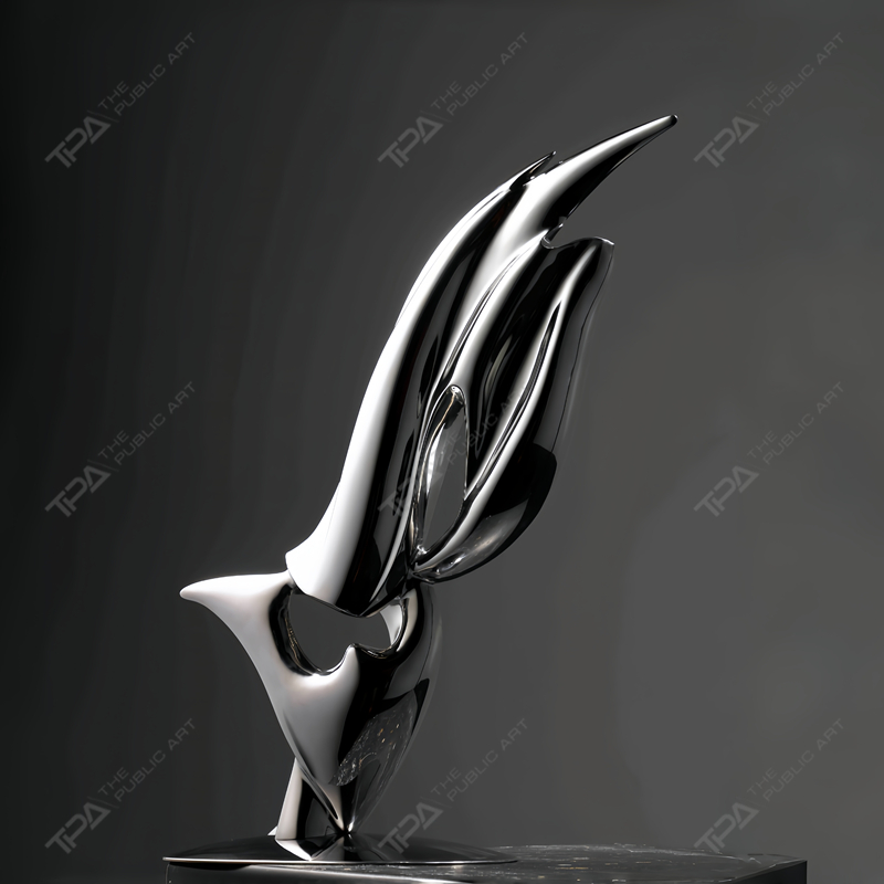 Commissioned Stainless Steel Sculpture Soar 