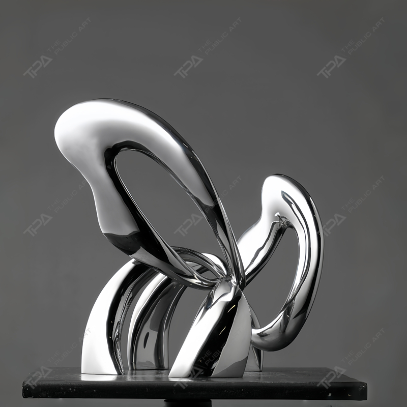 Stainless Steel Sculpture Flowers Like Dream