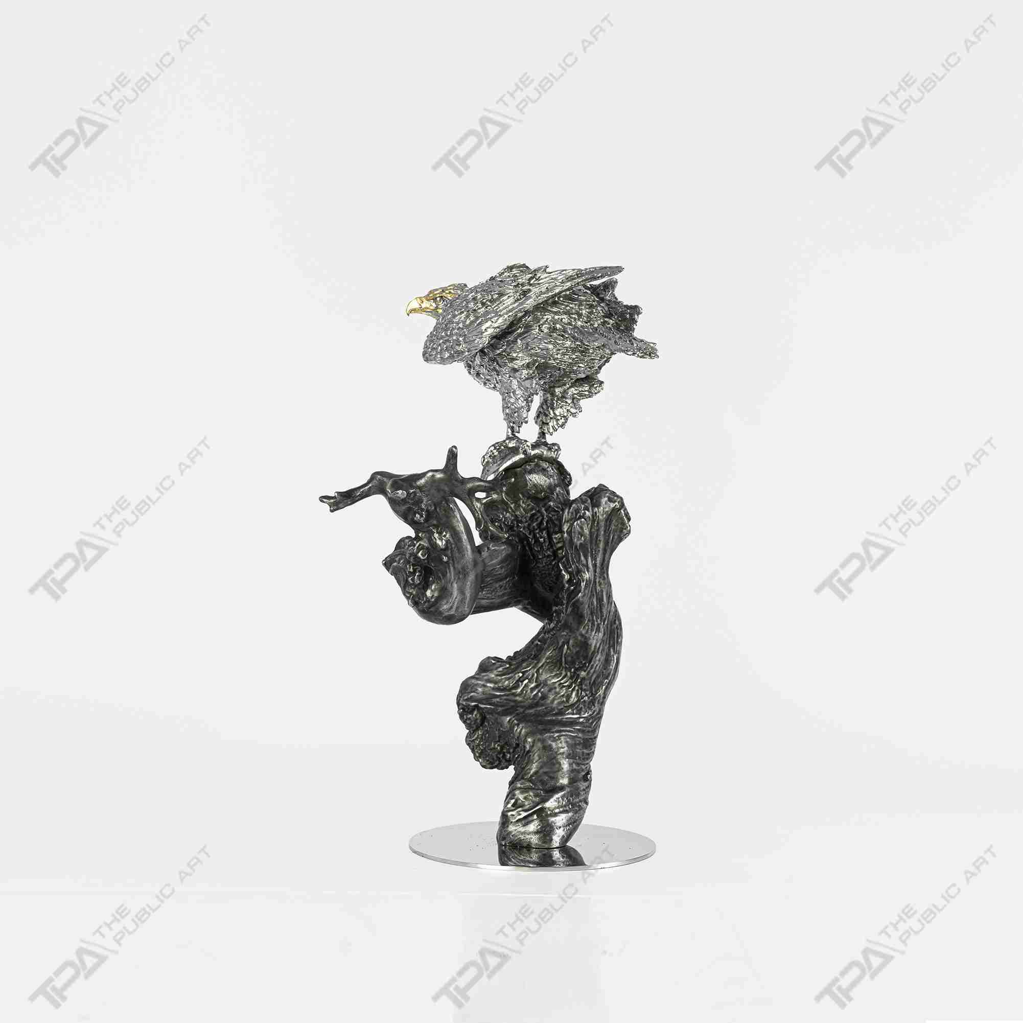 Golden Eagle Sculpture