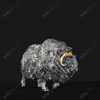 Musk Ox Art Sculpture 