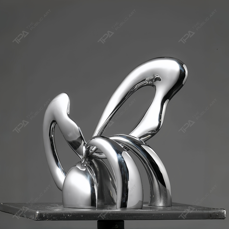 Stainless Steel Sculpture Flowers Like Dream