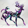 Slatted Design Animal Sculpture Deer
