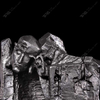 Contemplating The Arhat Sculpture