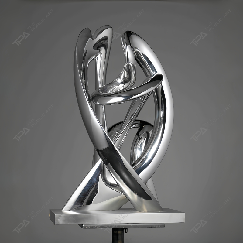 Custom Stainless Steel Sculpture Repeating