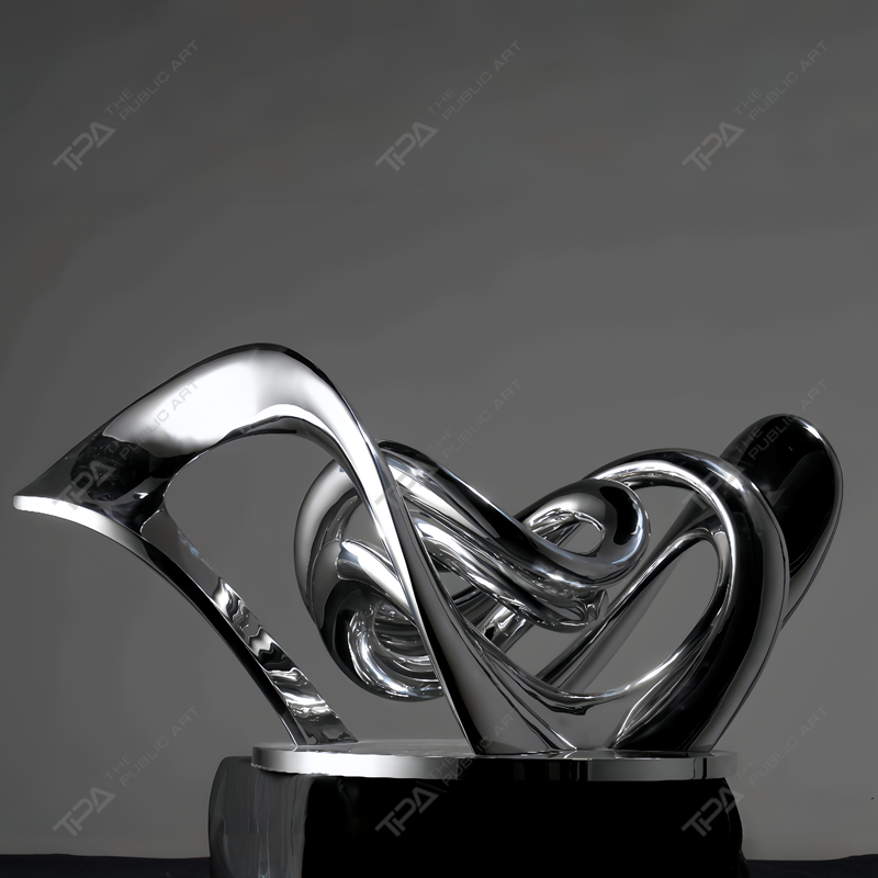Stainless Steel Sculpture Gathering
